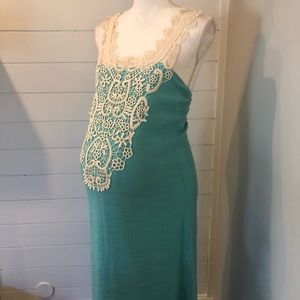 Pinkblush Turquoise Maxi